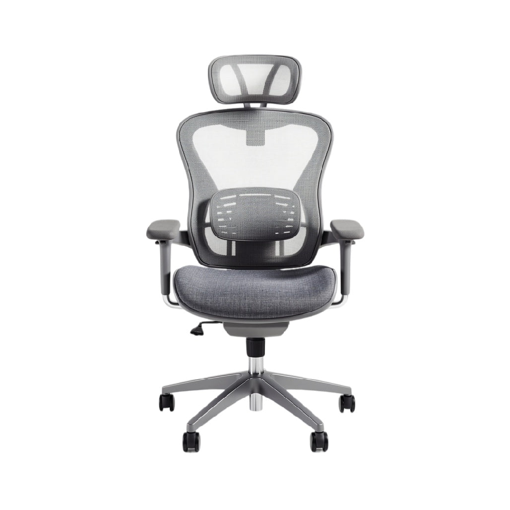 **Chaise de bureau ergonomique en mesh avec support lombaire ajustable**